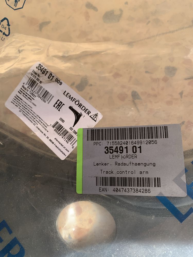 Track control arm. Lemforder. 2x
