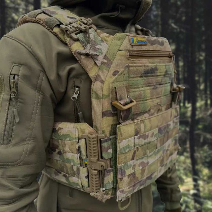 Плитоноска тактична з кордури Warmor Gen.3 Pro. GLOBAL BALLISTICS.