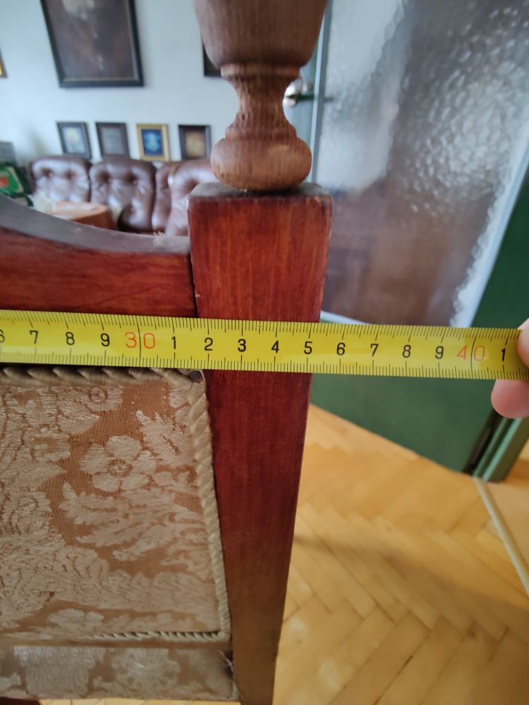 Antyki komplet - sofa i trzy krzesła .