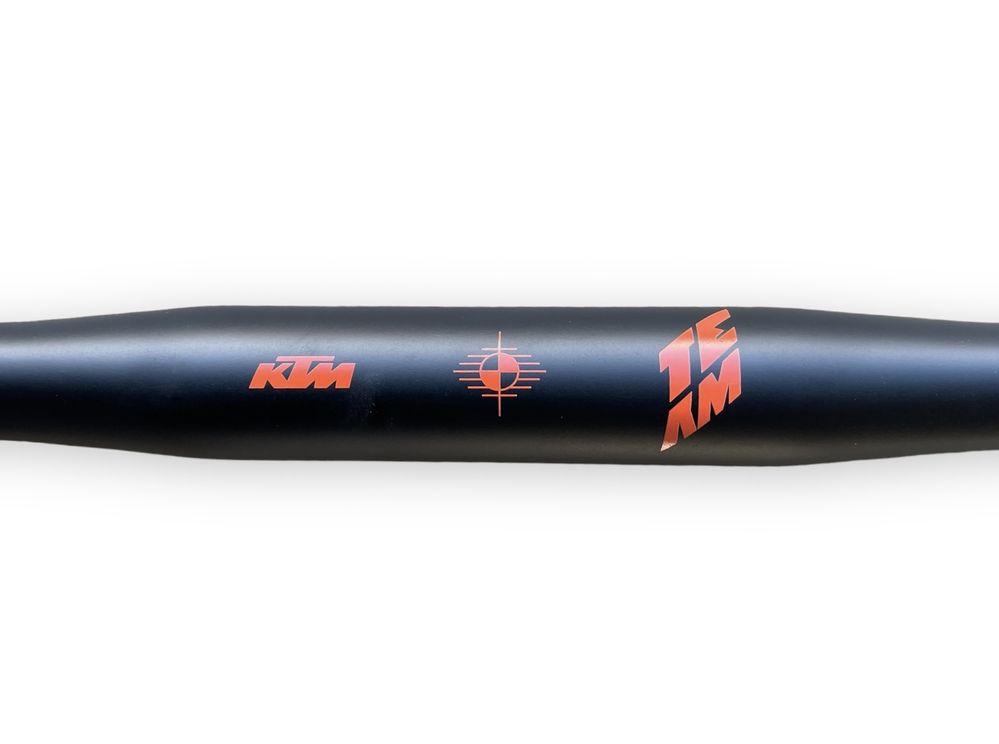 Kierownica szosowa KTM TEAM Orange Logo, 31.8mm, 400mm, nowa /012-097