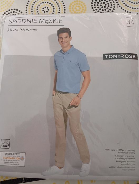 Spodnie męskie nowe