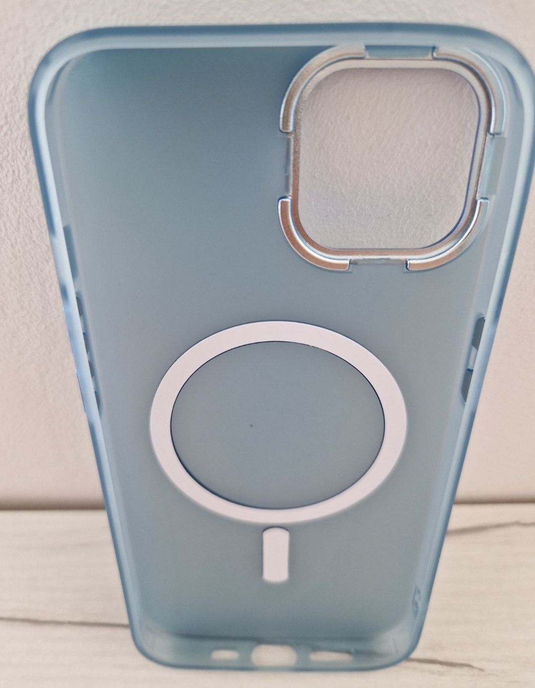 Magnetic Frosted Case do Iphone 12 Pro Max Niebieski