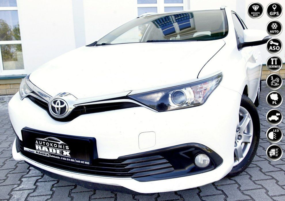 Toyota Auris Salon PL|1 Ręka|Navi|Kamera|As.Parkowania|FuLL LED| Serwis|GWARANCJA|