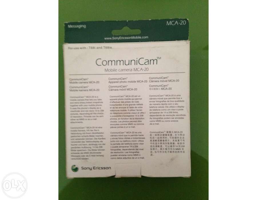 Câmara fotográfica para tlm sony ericsson T68i T68ie