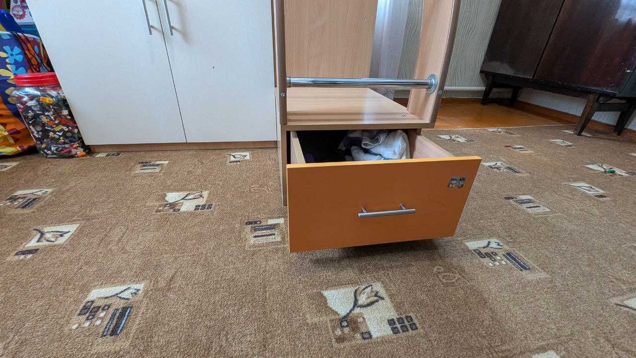 Ліжко горище 2 в 1 Двоярусне ліжко шафа
