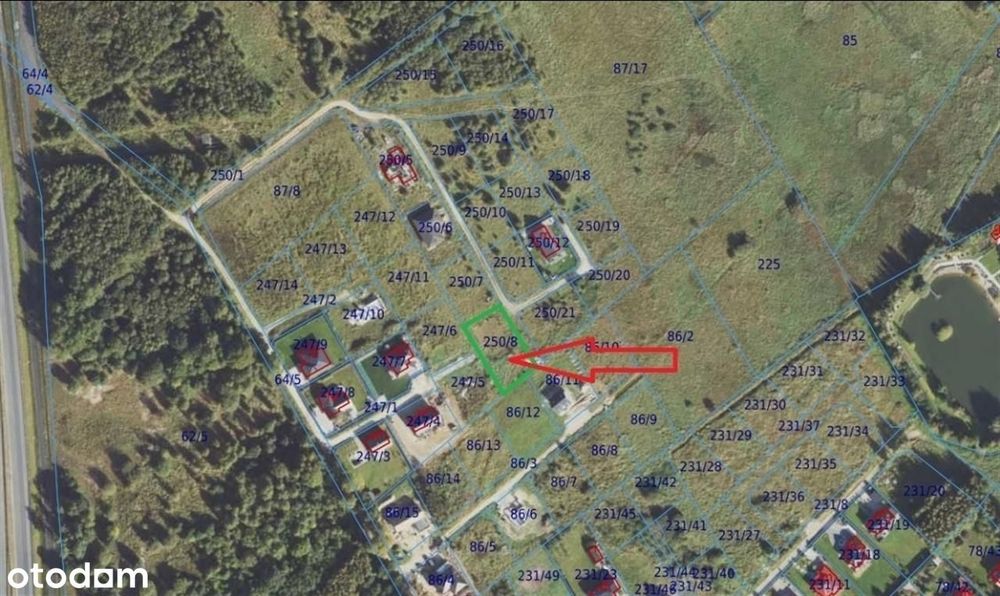 Działka budowlana - Niekłonice