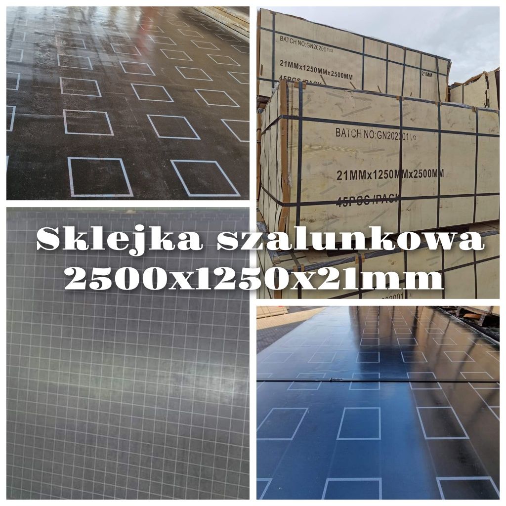 Dźwigary Szalunki Stemple Podpory Blaty Sklejka Głowice Trójnóg Słupy