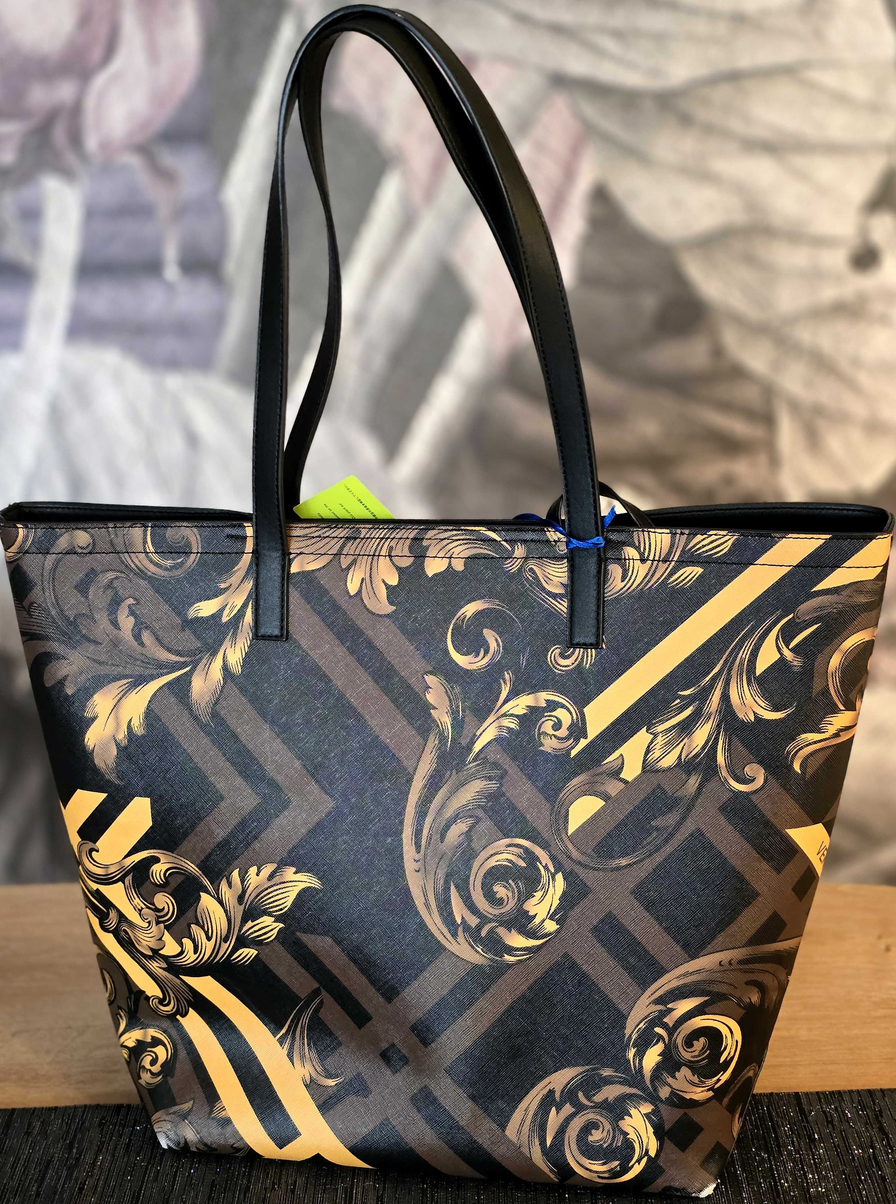 Versace Jeans Oryg. torba wzór Leultowy model baroque XXL  kosmetyczka