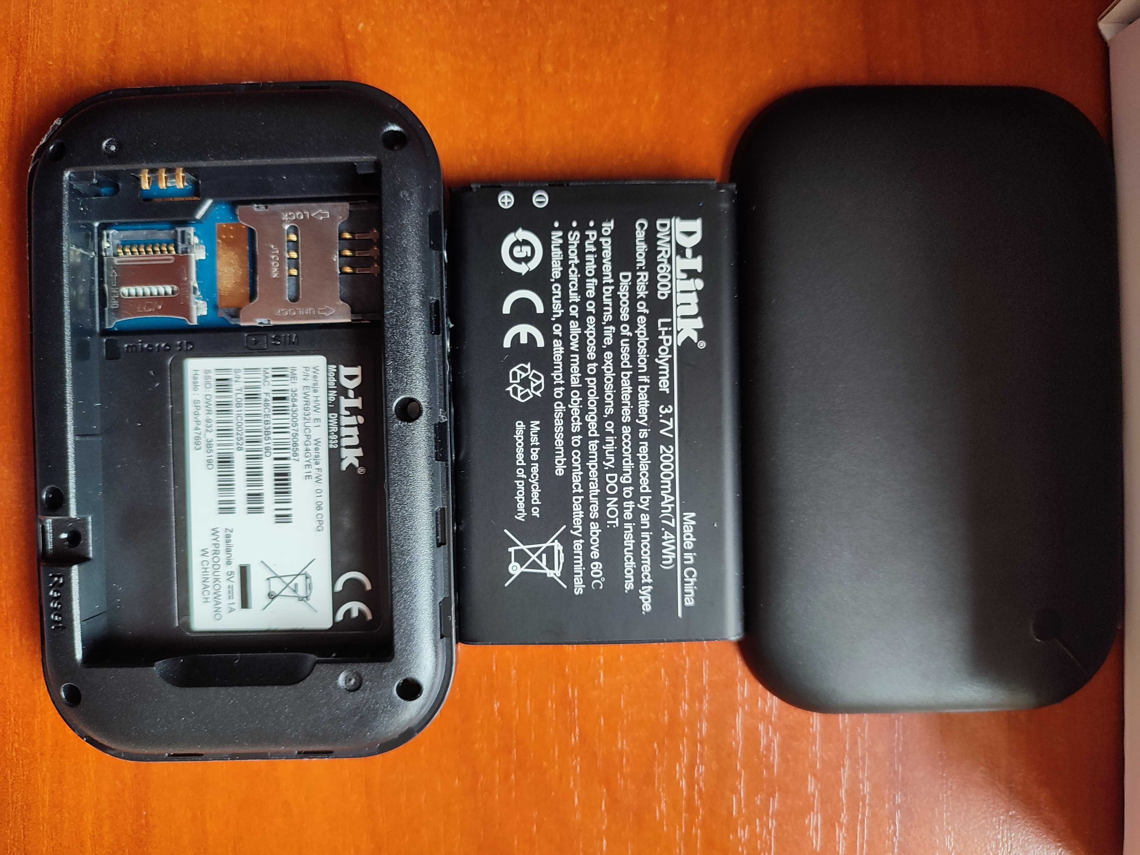 Router mobilny D-Link DWR-932 LTE 4G SIM WIFI