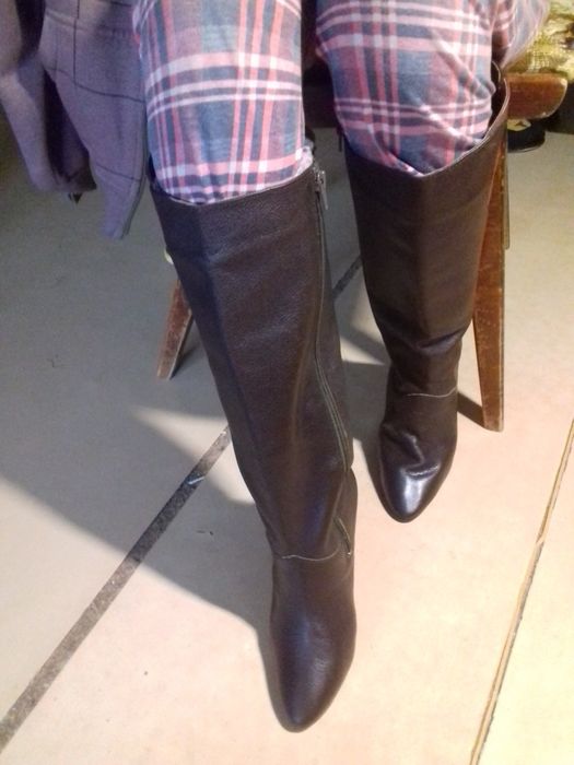 Сапоги демисезонные женские