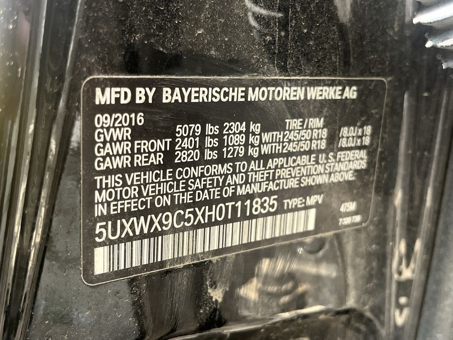 Розборка bmw x3 f25 475 rest розборка бмв х3 ф25 в кольорі 475 рестал