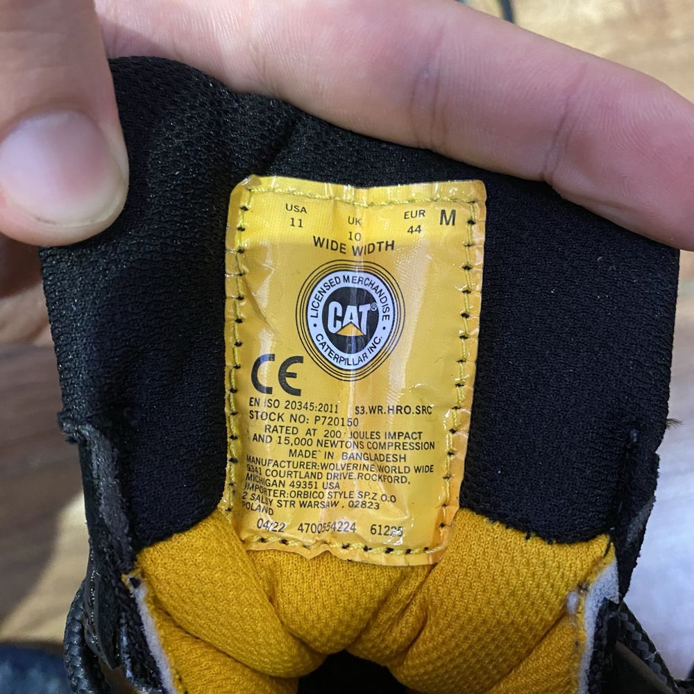 Ботинки CATerpillar Premier 8” Wr Tx C Comp Toe