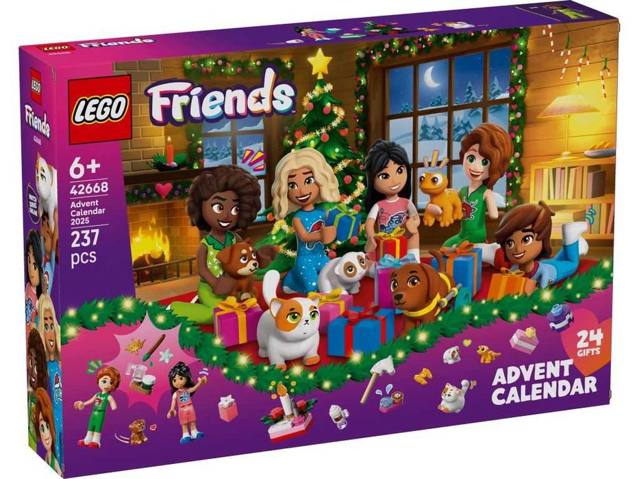 LEGO Friends - Kalendarz adwentowy na 2025 rok 42668