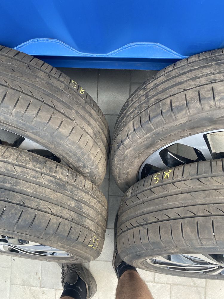 Alufelgi z oponami 215/55 R18 Nissan Qashqai + Felgi Opony 5x114,3