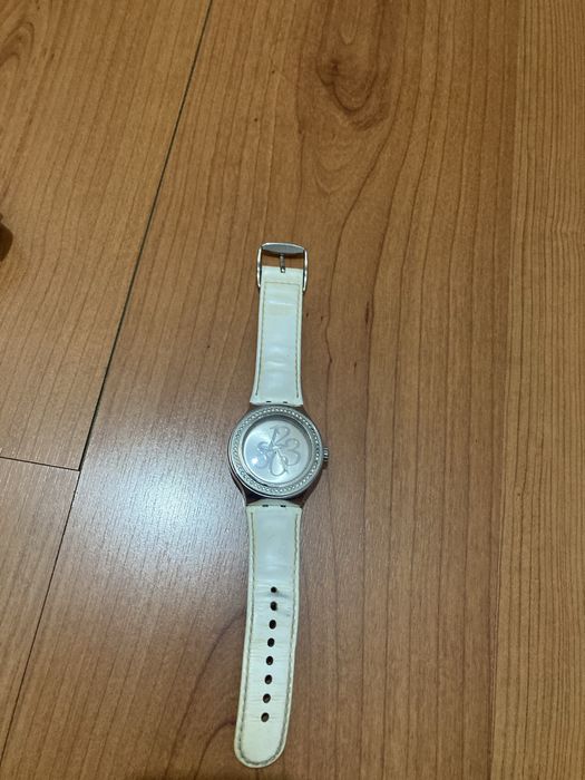 Relogio swatch bracelete pele