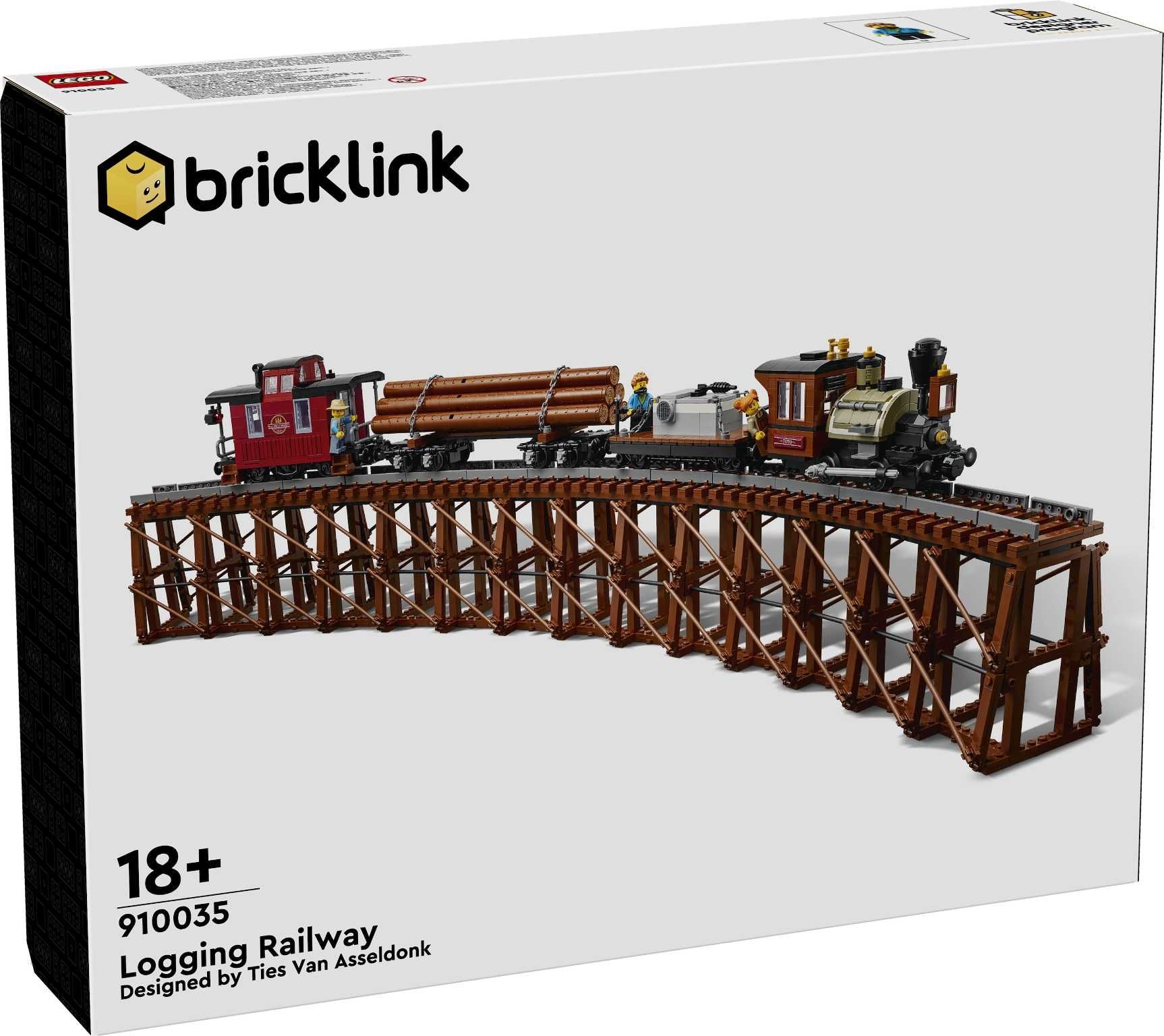 Lego Bricklink Logging Railway 910035