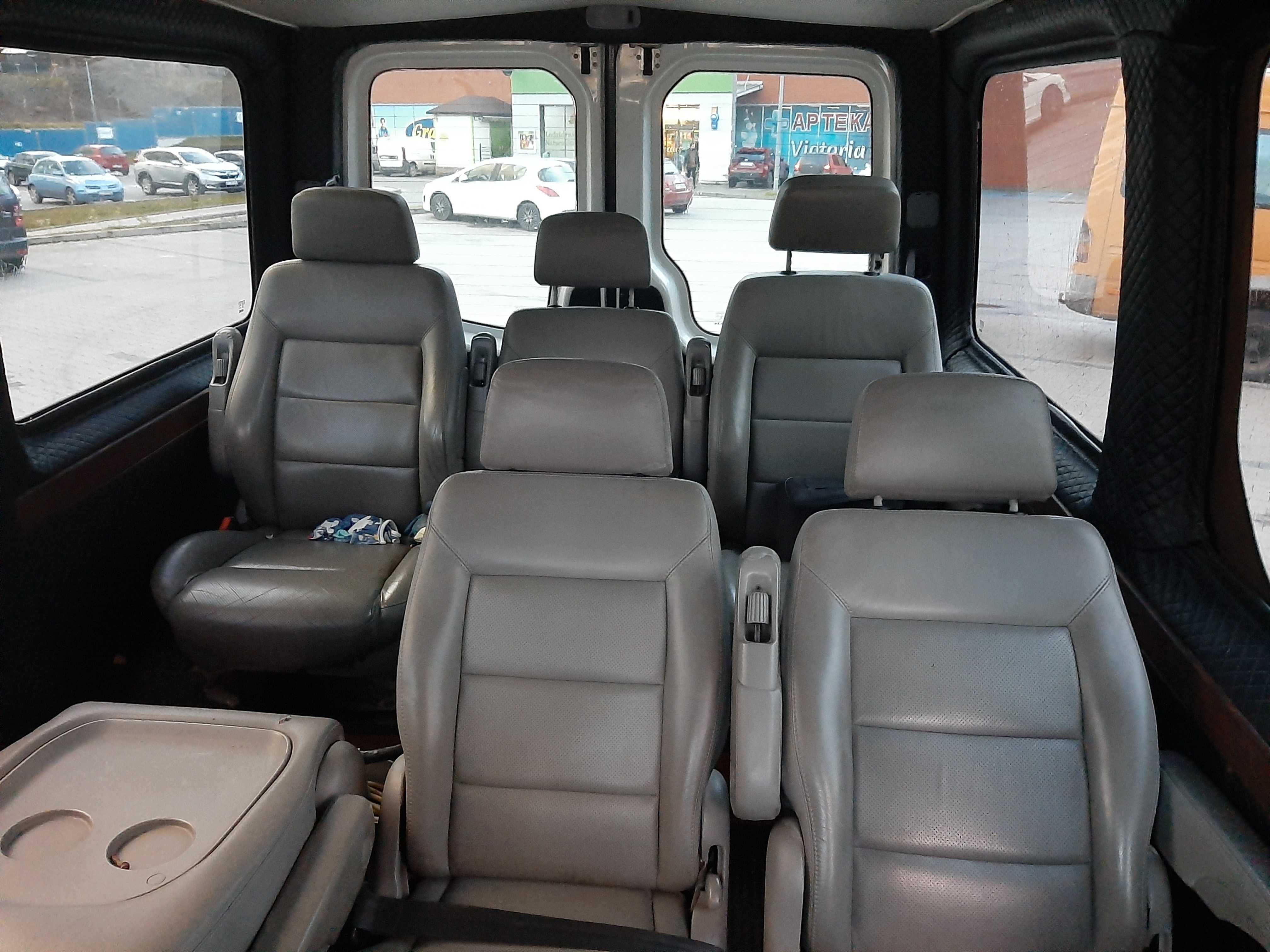 Mercedes Sprinter 2.2 9 - osobowy VIP zamiana na większego busa