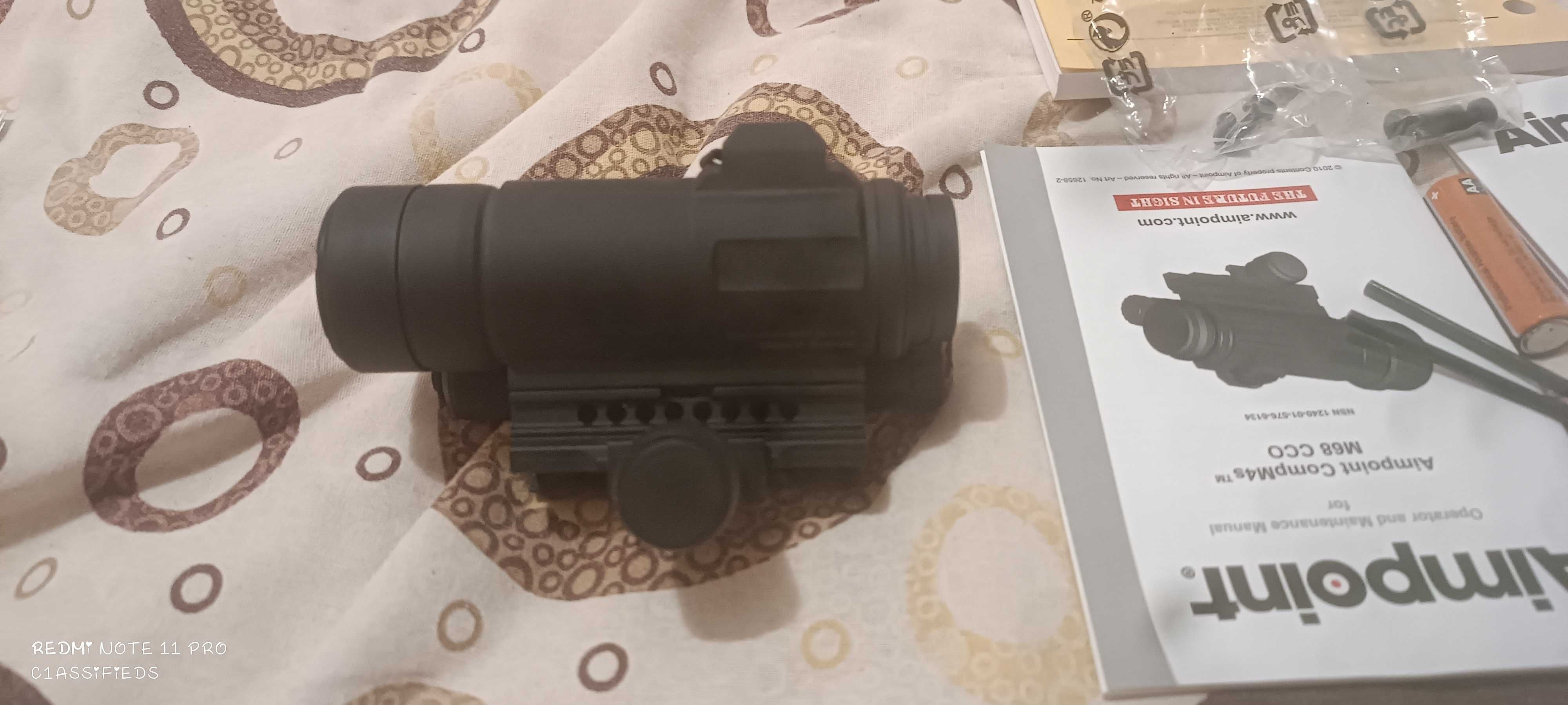 Aimpoint compm4s 2 MOA (qrp2 complete)
