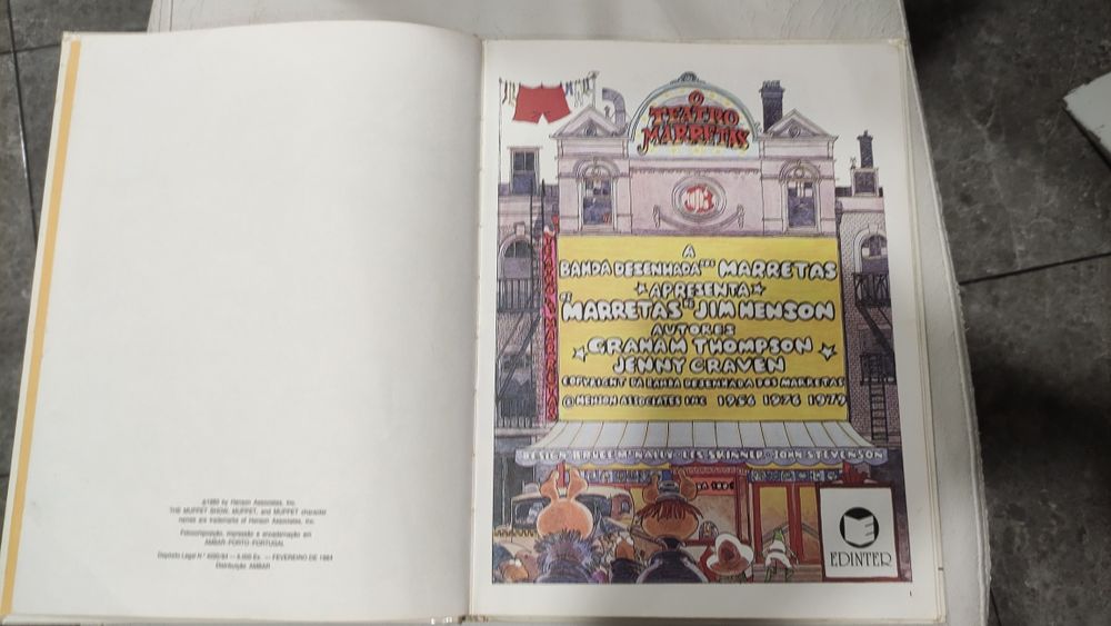 Livro BD,Banda Desenhada dos Marretas