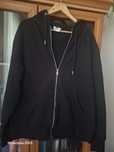 Bluza czarna z kapturem XL