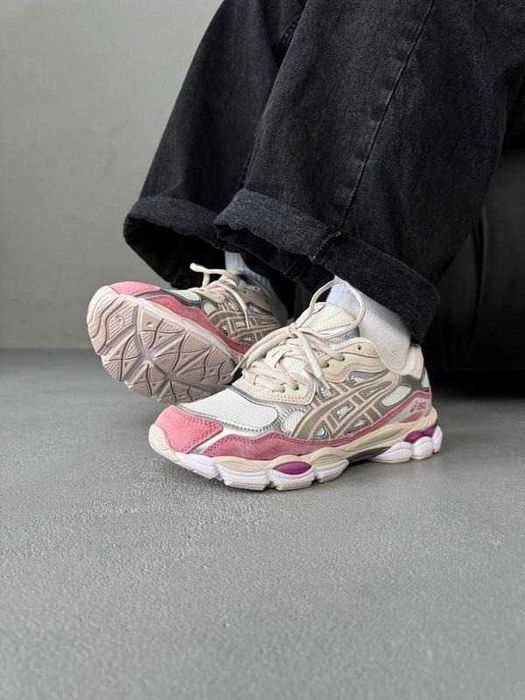 Кроссовки Женские Asics Gel-NYC 1090 Cream Pink/Кросівки Жіночі Асікс