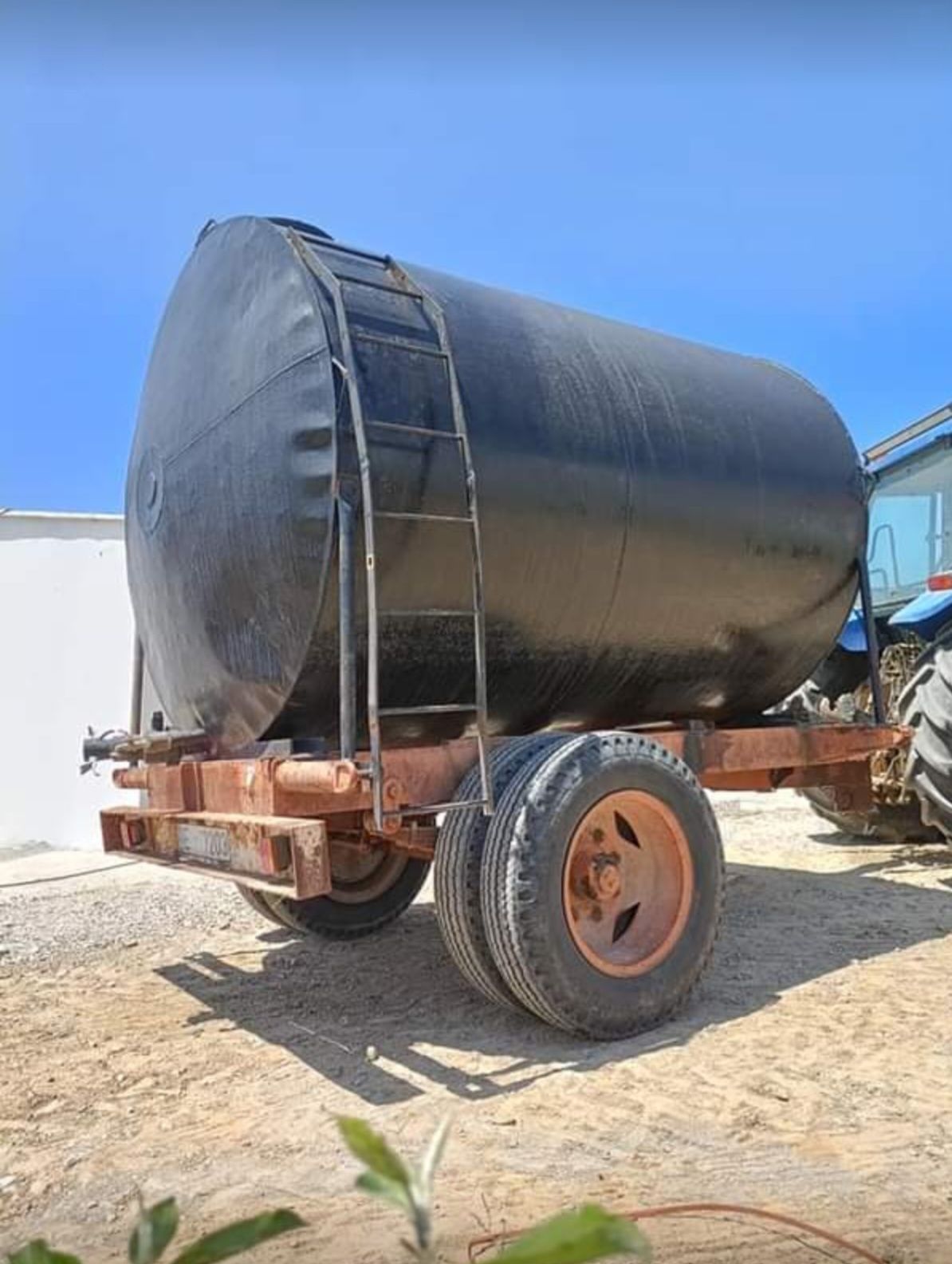 Reboque transportar água