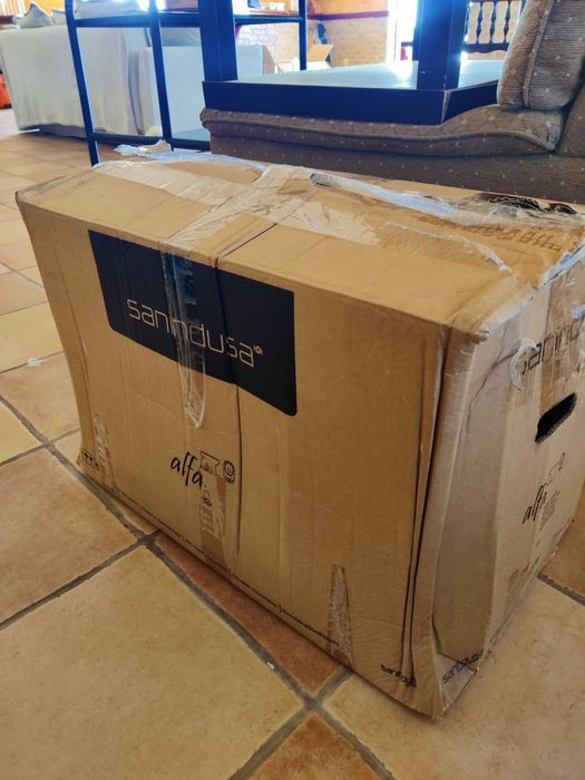 Sanindusa Sanita Compacta ALFA Branco 100022 Ao Chão Saída Horizontal