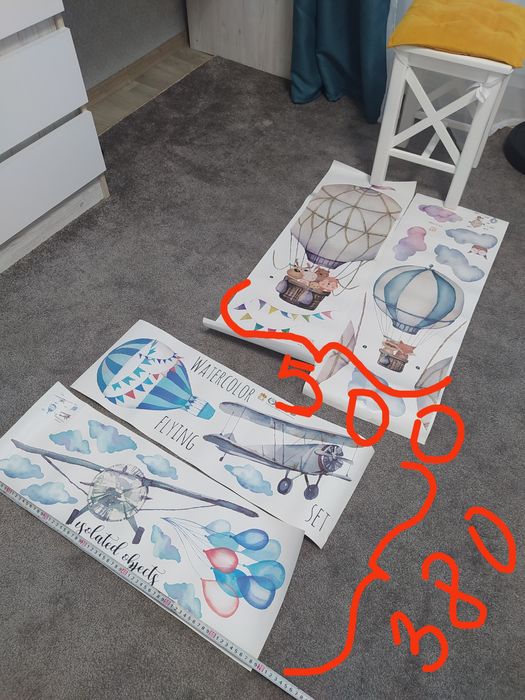 Наклейки на стіну, плитку, двері, вікна