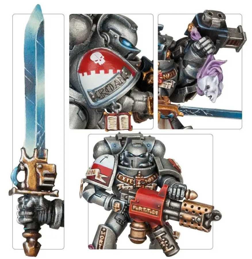 Warhammer 40000 Space Marines Grey Knights Strike Squad