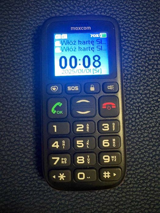 Telefon dla seniora - Maxcom Comfort MM428 - kupiony 3.11.25