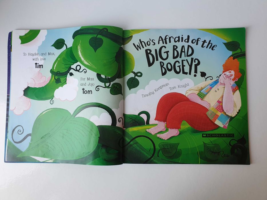 англійською книжки дітей  Who's Afraid of the Big Bad Bogey?
