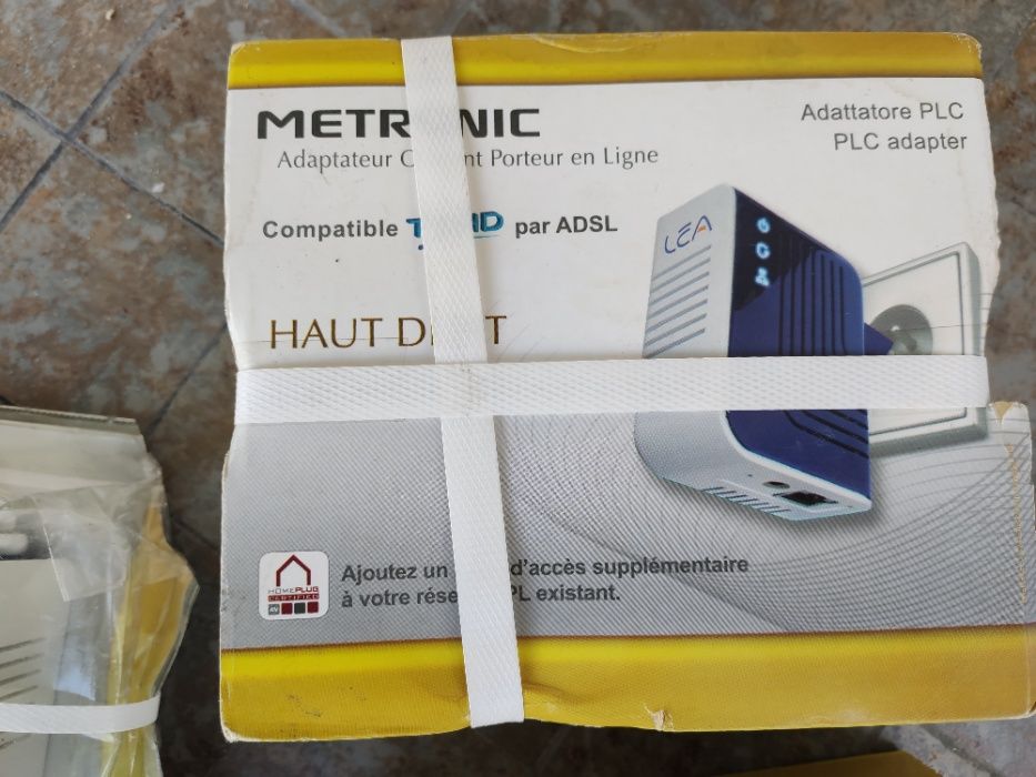 Equipamento PLC Powerline - internet pela corrente electrica NOVOS