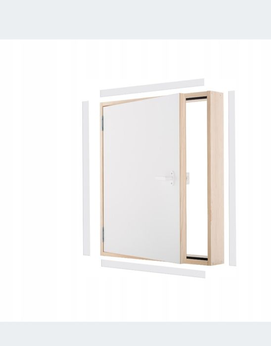 Nowe drzwi kolankowe 110 x 70