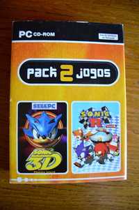 Jogos Sonic 3D Flickies Island e Sonic R para PC