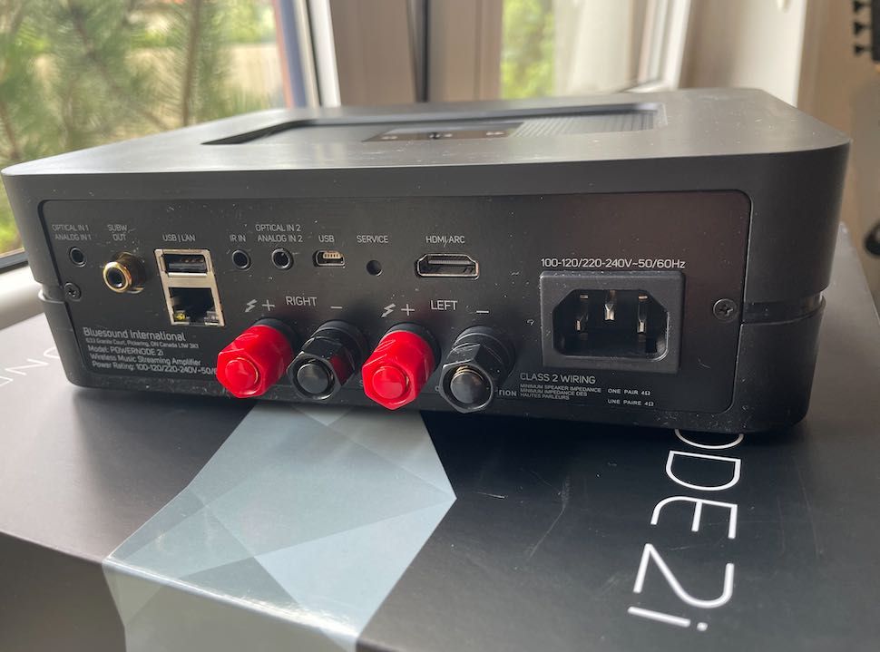 Bluesound Powernode 2i HDMI streamer ze wzmacniaczem