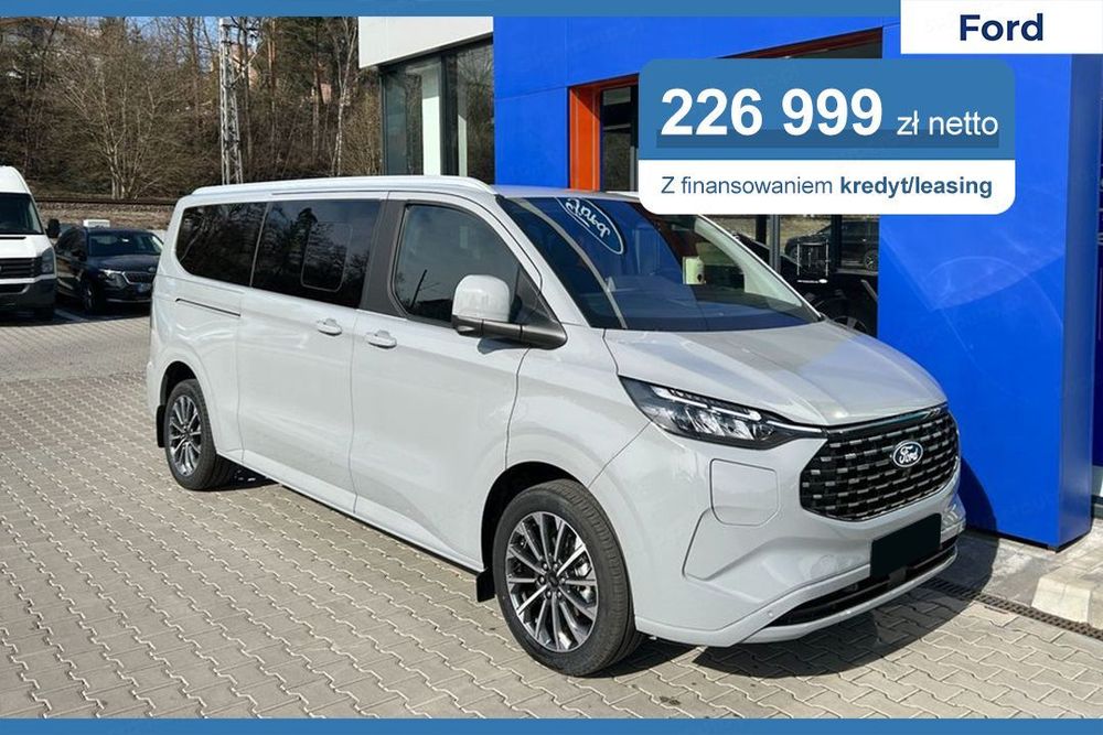 Ford Tourneo Custom 340 L2H1 Titanium X PHEV CVT 2.5 232KM Hak !! Audio B&O !! 8-os. !!