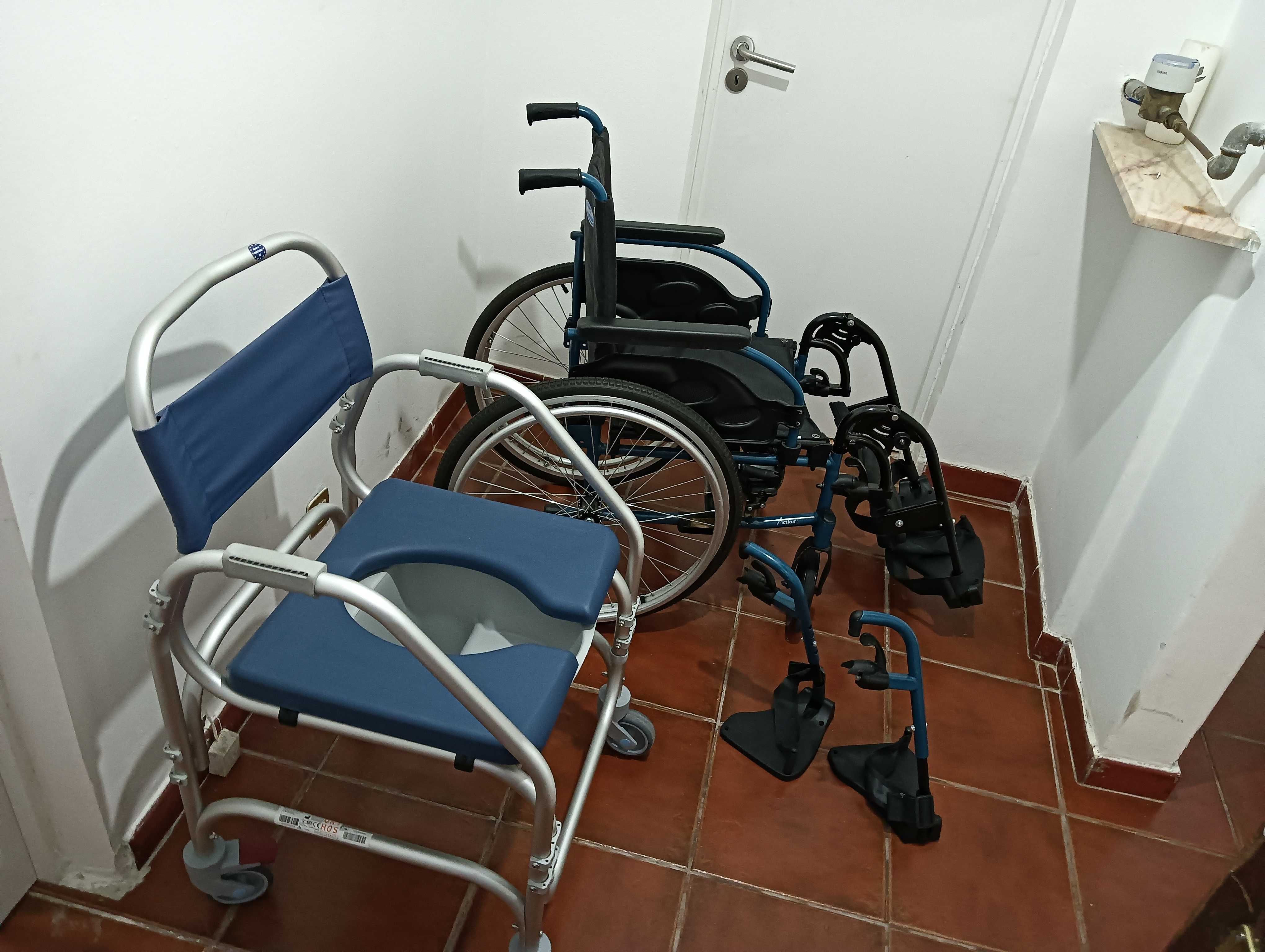 Cadeira de Rodas Action 1R Azul T43