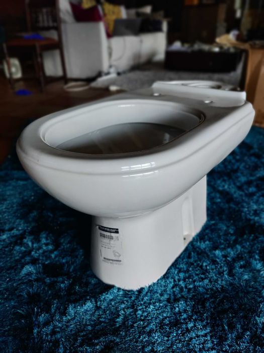 Sanindusa Sanita Compacta ALFA Branco 100022 Ao Chão Saída Horizontal