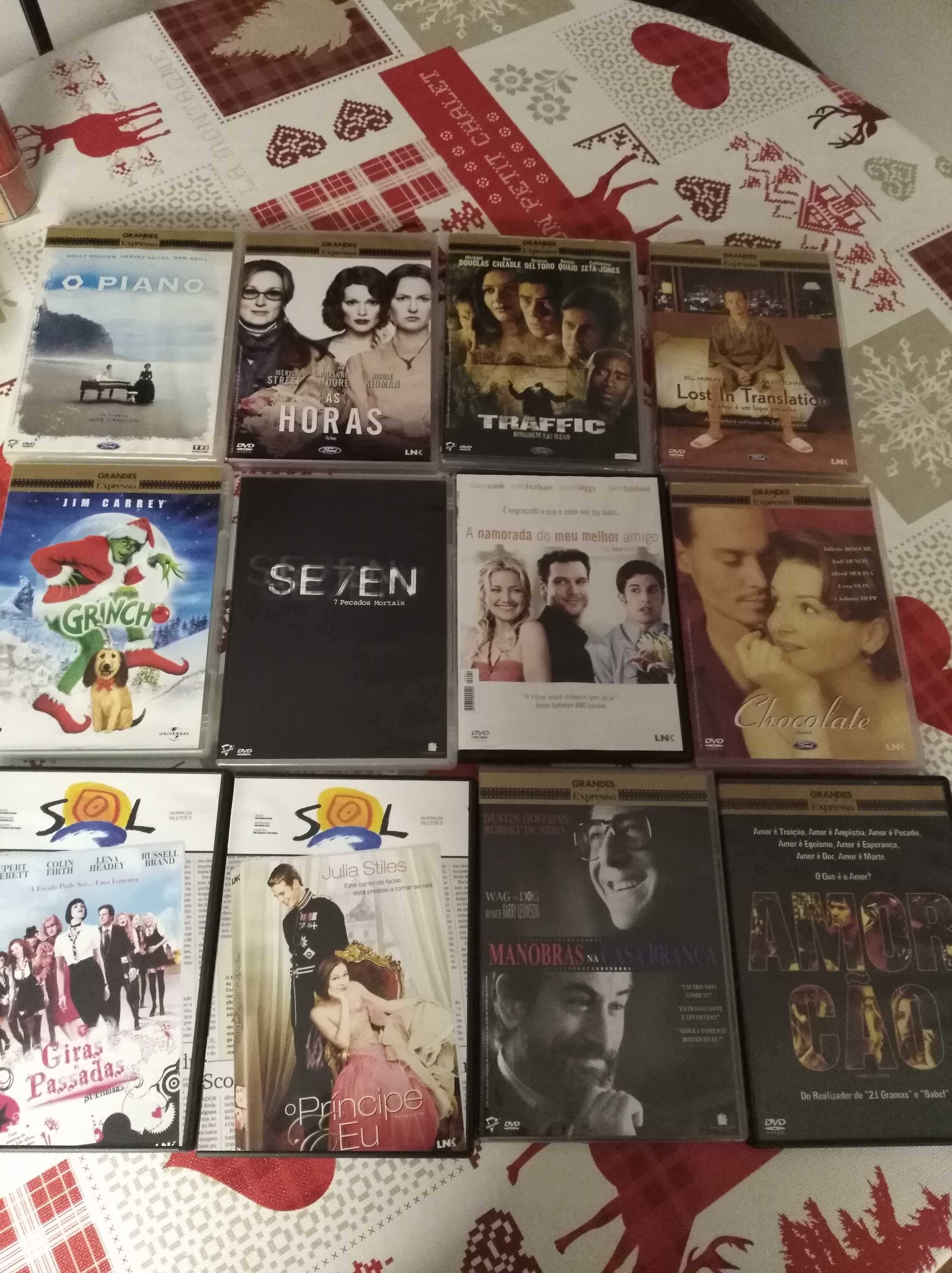 Lote DVD's vários - filmes e documentários