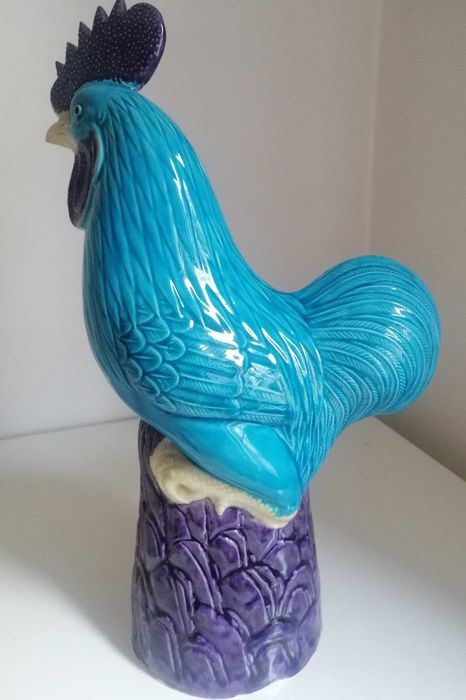 Galo porcelana chinesa