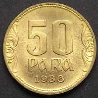 Jugosławia 50 para 1938 - stan menniczy