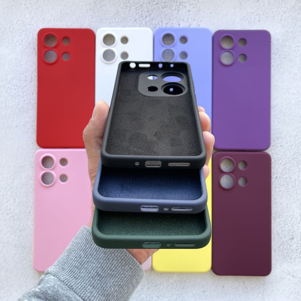 Чохол silicone case Xiaomi Redmi Note 13 4G | Чехол на Редми Нот 13