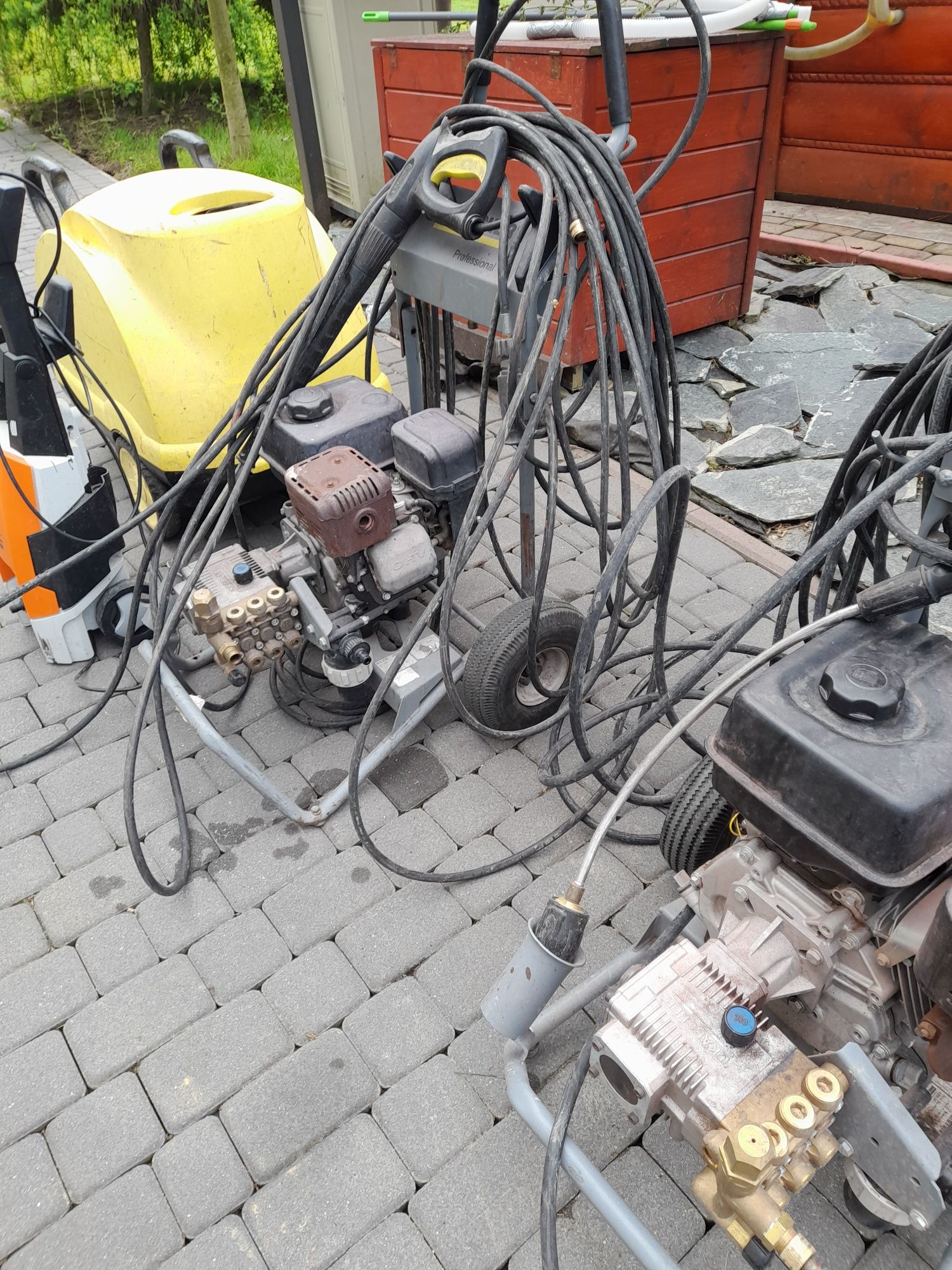 Wynajem karcher spalinowy elektryczny wypożyczalnia myjka ciśniowa