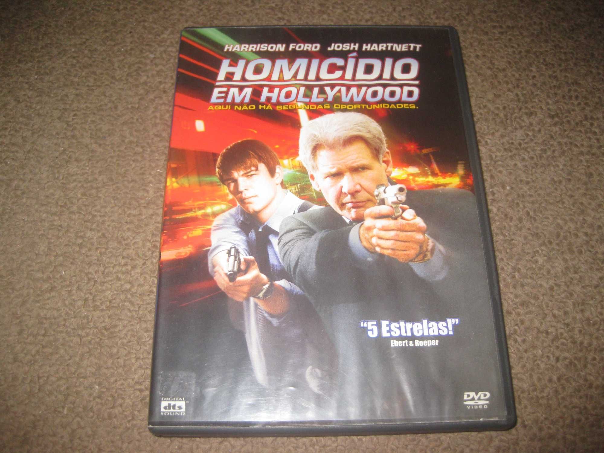 DVD "Homicídio em Hollywood" com Harrison Ford