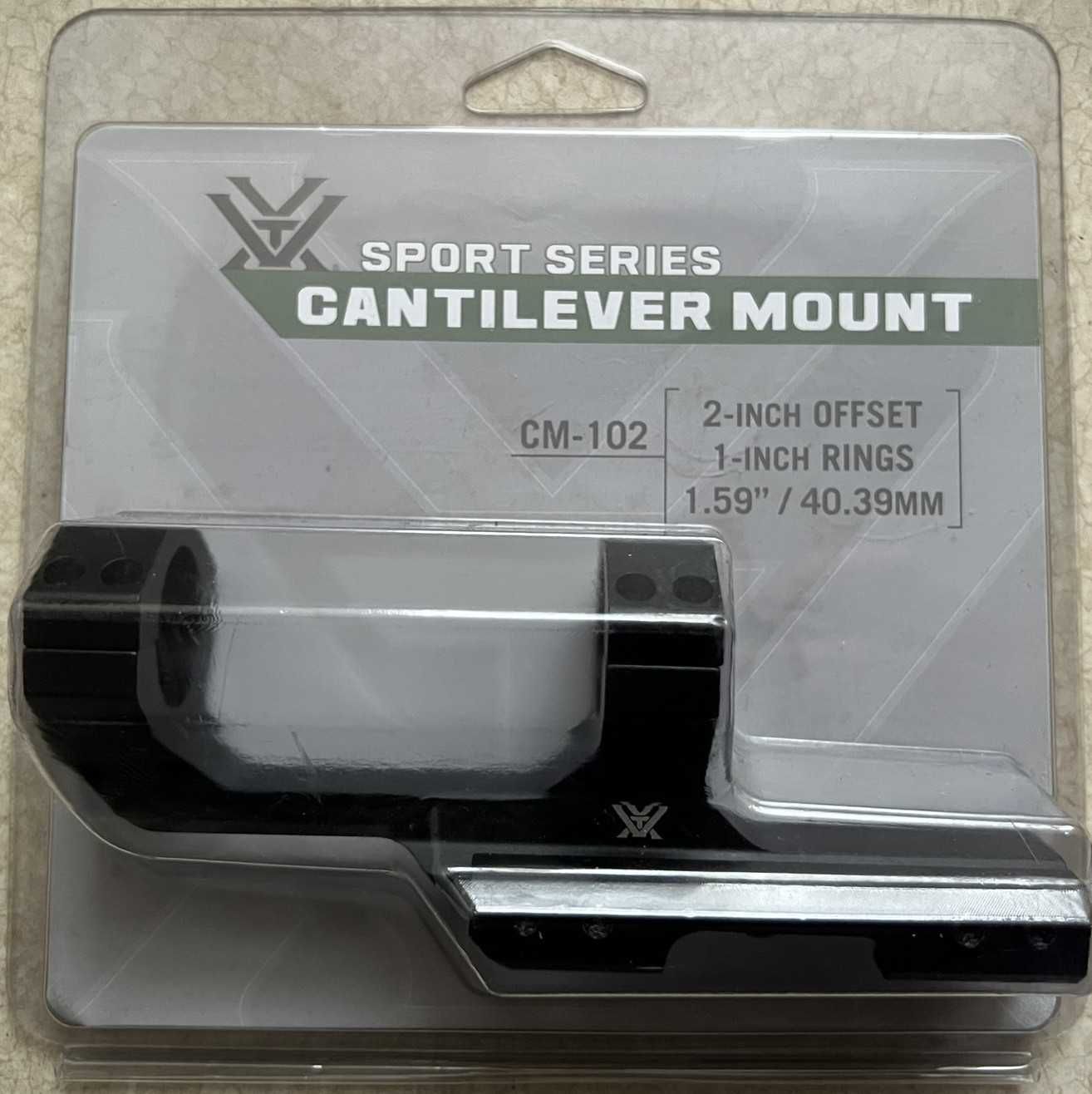 Montaż Vortex Cantilever 25,4 mm 2'' offset