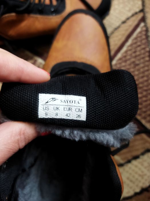 Чоловічі зимові черевики