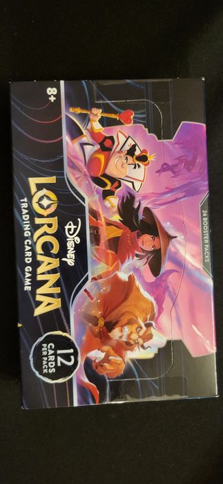 Lorcana Disney english booster box, deck, gift