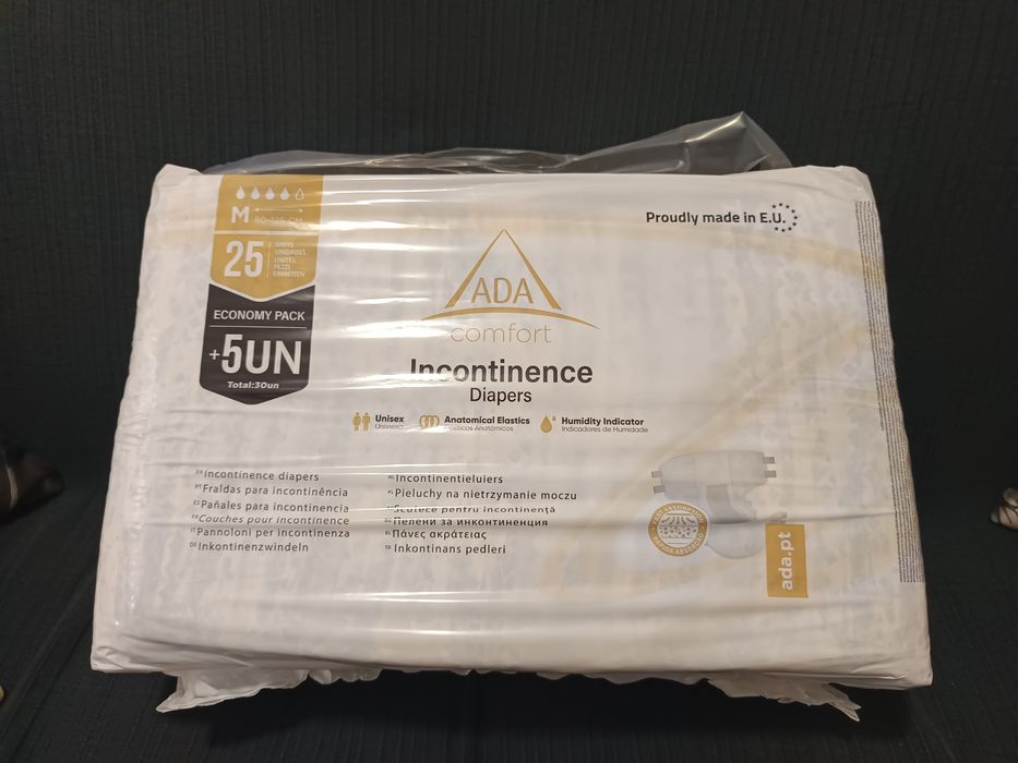 Fraldas para adulto tamanho M