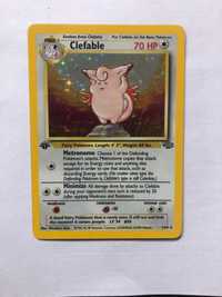 Karta Pokemon Jungle Clefable 1/64 1 edition first ed  NM