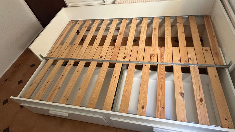 Cama premium com extensão